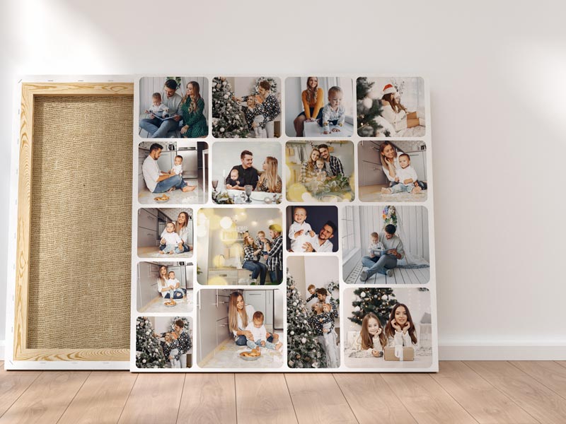 Tablou Canvas Colaj cu 17 poze