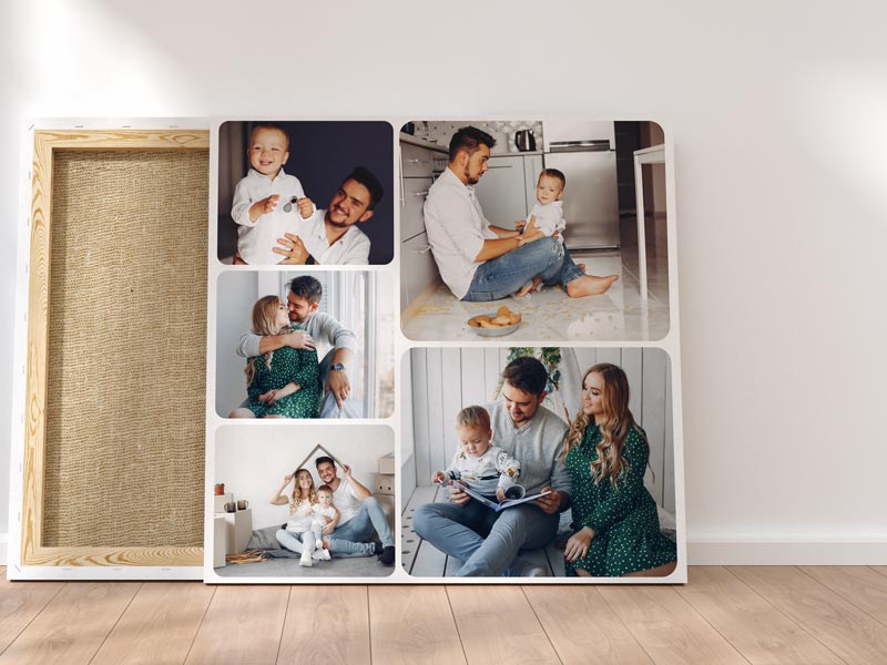 Tablou Canvas Personalizat cu 5 poze
